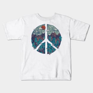 Peaceful Landscape Kids T-Shirt